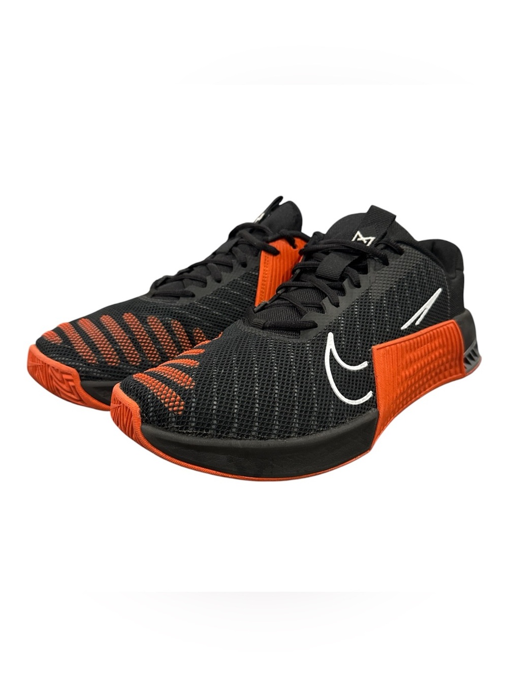 Nike Metcon 9 TB Black Orange Gym Workout Powerlifting Shoes Men 11.5 FD5431-008